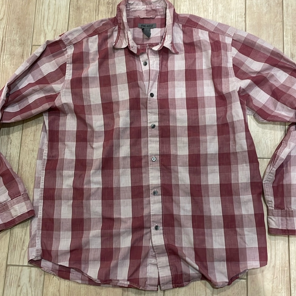 Spring + Mercer button down shirt